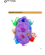 Samenvatting identiteit in diversiteit 1.1