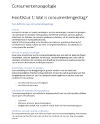 consumentenpsychologie 1-9 & 11