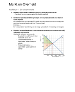 5 havo economie Markt & Overheid en Vervoer