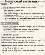 Samenvatting - Marktgedrag Lesbrief LWEO VWO Bovenbouw (ISBN 978-94-6110-094-8)