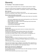 Samenvatting - Hoofdstuk D1-Slavernij Forum Geschiedenis Bovenbouw VWO (ISBN 978-94-9286-236-5)