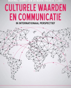 Samenvatting Culturele waarden en communicatie in internationaal perspectief, ISBN: 9789046905272