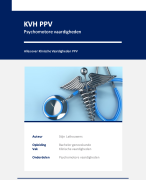KVH PPG cluster A, B, C en D samenvatting