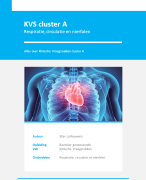 KVS cluster A samenvatting