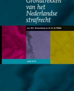 Inl. Strafrecht: ALLE stof samengevat