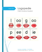 Eigen vaardigheid Logopedie (PABO Verkorte Deeltijd) | Cijfer 7,2