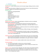 samenvatting visuele cultuur BA1 VU