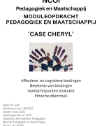 NCOI Case Cheryl geslaagd Feb 2022 - NCOI Pedagogiek en Maatschappij