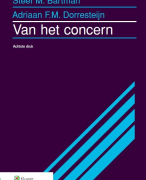 Samenvatting Van het concern