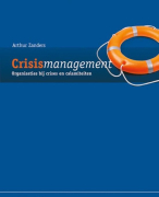 samenvatting crisis management