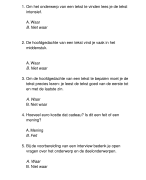 Quiz test hoofdstuk 1 Nieuw Nederlands 2havo