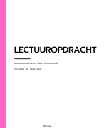 Samenvattingen lectuuropdracht examencommissie 3ASO 2025