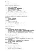 Biologie Nectar havo vwo 1 (hoofdstuk 2 t/m 5)
