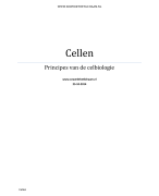 Bouw en werking van cellen