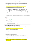 Examenvragen Micro en Macro Economie Arteveldehogeschool 2022-23