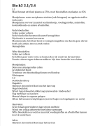 Biologie H3 3.1/3.4