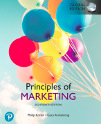 Principle of marketing 18 edition - summaries chapters 1, 2, 3, 5, 7, 18, 19 