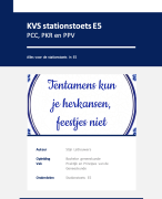 KVS stationstoets E5