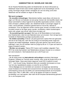 Samenvatting hc: Nederland 1948-2008