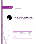 Excellence Award - Ondernemersplan Winkelconcept 