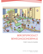 Beroepsproduct Bewegingsonderwijs (PABO Verkorte deeltijd) | Cijfer: 7