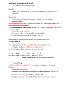 Nederlandse taal - samenvatting H2 'Woorden, grammatica & spelling'