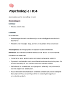 Psychologie Hoorcollege 4; Hoofdstuk 6