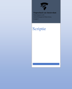 Scriptie Sociaal Pedagogische Hulpverlening (SPH) / Social work HVA