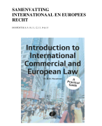 Internationaal Recht Hoofdstuk 8 t/m 15