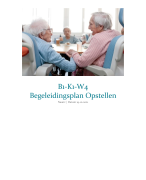 B1-K1-W4 begeleidings plan STRAKmodel