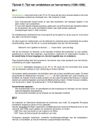 HAVO examenstof - Samenvatting historische context 'Britse Rijk 1585-1900'