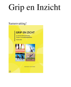 Grip en zicht