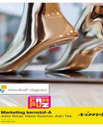 Marketing Kernstof A Samenvatting