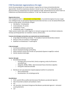Parodontologie H36 Parodontale regeneratieve chirurgie