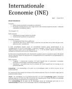 Internationale Economie (INE)