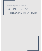 Latijn examen 2019: Philemon en Baucis uitgewerkt + aantekeningen