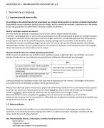 Samenvatting Sociologie 1e bachelorjaar agro- en biotechnologie (Odisee Hogeschool) 