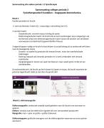 Samenvatting alle vakken periode 1.2 Fontys Fysiotherapie