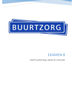 Examen B Werkproces B1-K1-W7 geeft advies, instructie & voorlichting 