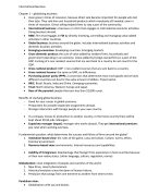 Summary Global Business - Mike Peng (entire book except chapter 8 and 14)