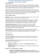 Variëteit in Management Control structuren: een transactiekosten perspectief (Spekle’)