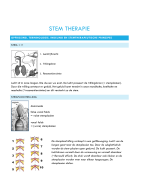 Samenvatting stem therapie