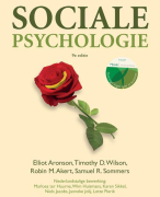 Samenvatting Sociale Psychologie - Hoofdstuk 3 t/m 9