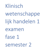 Examenvragen klinisch  wetenschappelijk handelen 1