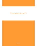 Stakeholder Management - Building Blocks summary