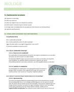 Samenvatting Biologie (biogenie)
