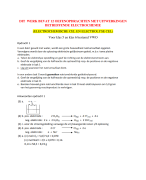 Scheikunde Electrochemie VWO