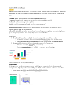 BK1211 Statistiek samenvatting hoorcolleges 2022 (week 1 t/m 5)