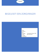 B1K1W6 Begeleidt een zorgvrager