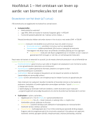 Samenvatting biologie wetenschappelijke fundamenten - 1e bachelor tandheelkunde